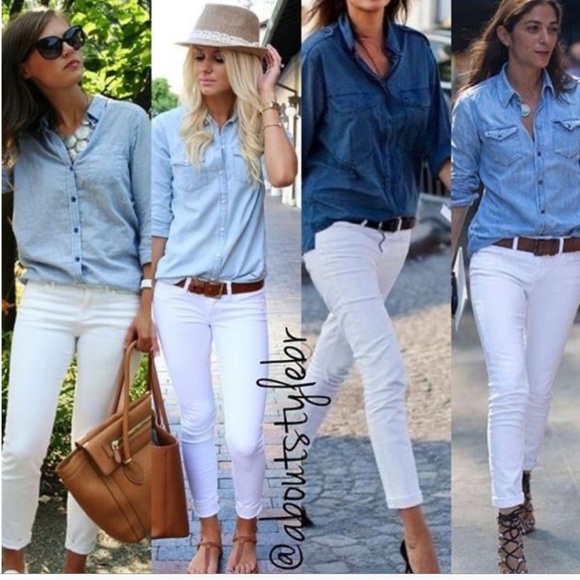Styling White Pants for Women over 40 - Picture 2 of 13